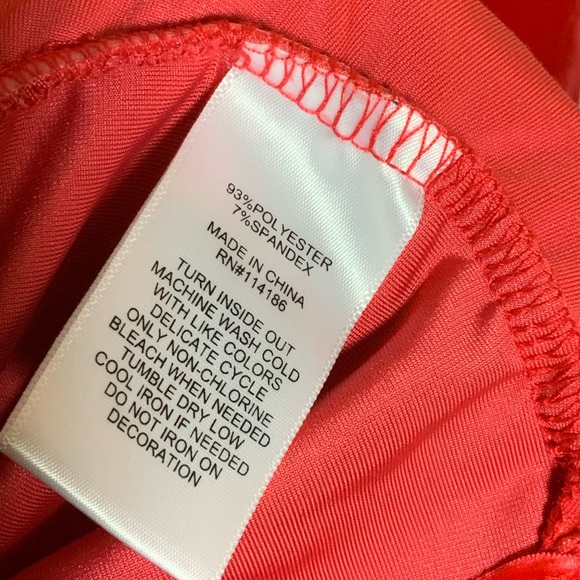 JUICY BY JUICY COUTURE JUNIOR WOMEN'S RED DRESS SIZE X-SMALL NWT - Picture 8 of 10